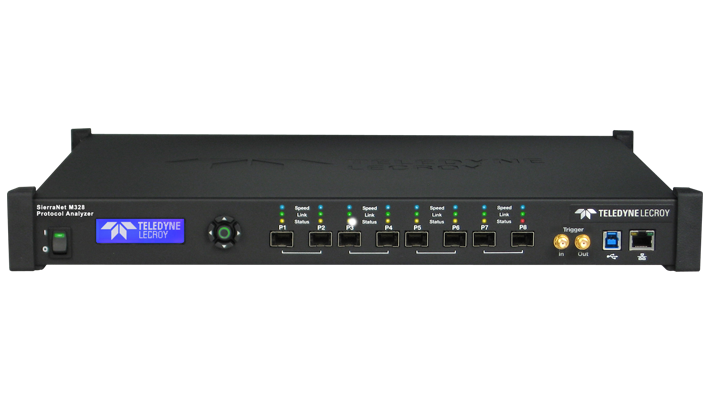 sierranet m328 协议分析仪正面图