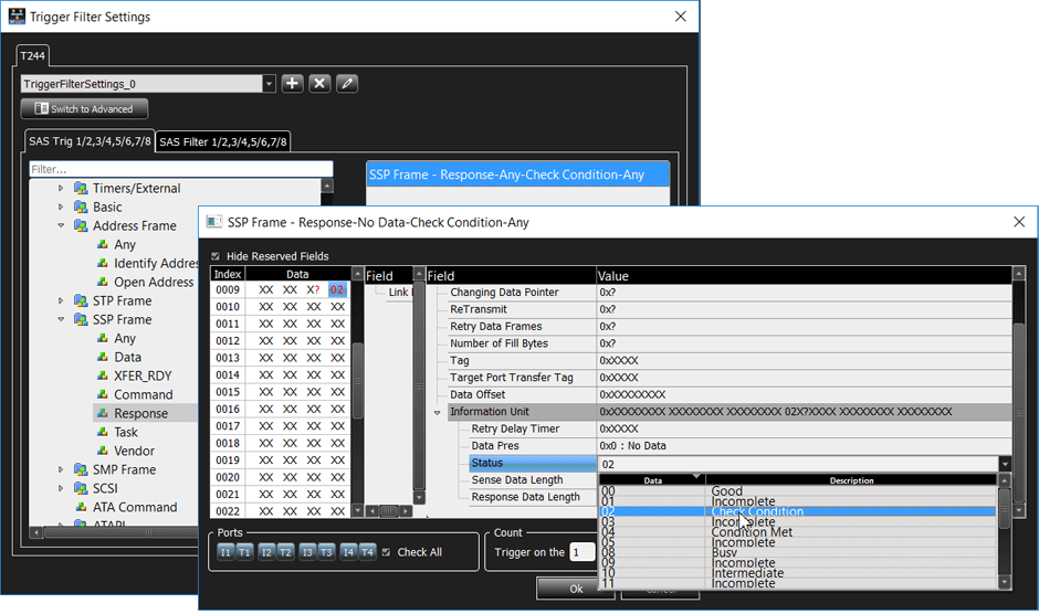 简易模式触发提供快速设置的弹出菜单
