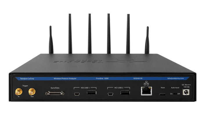 Frontline X500 协议分析仪图像