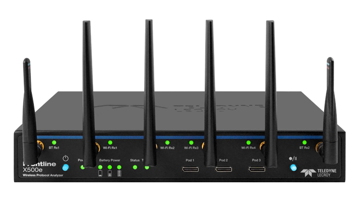 Fronline X500e 协议分析仪正面图