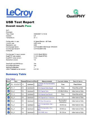 质量 USB
